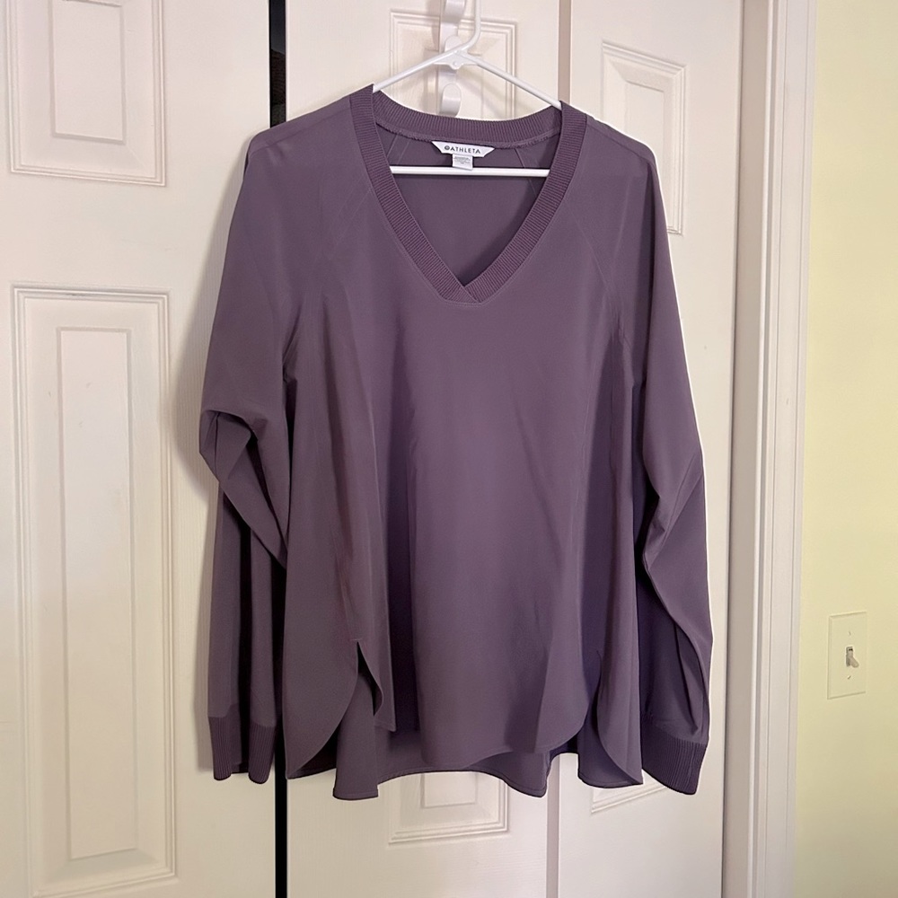 Athleta V-neck Blouse